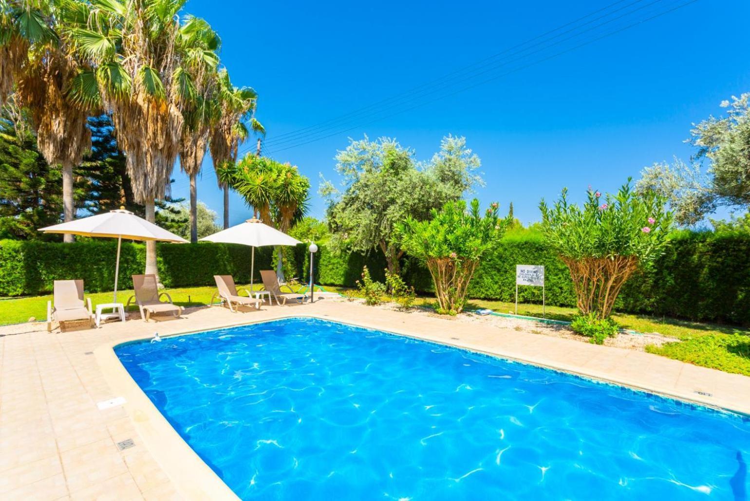 Villa Halima Stefanos Полис Экстерьер фото